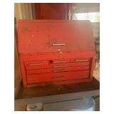 Vintage Red Mechanics 6-Drawer Top Tool Chest