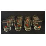 Vintage 12 " Cyril Gorainoff " Highball Glasses