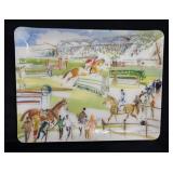 Vintage "Alpac" Fiberglass Equestrian Tray