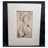 Modigliani - "Portrait of a Woman" Print