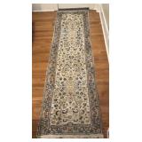 Fine "Kashan" Hand Made Oriental Rug Runner