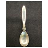 Rare "Georg Jensen" Sterling "Cactus" Egg Spoon
