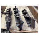 3 Antique Iron Wood Planes