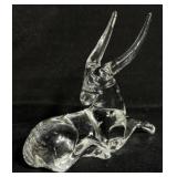 Vintage Baccarat  Antelope "Loet Vanderveen "