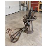 Antique "Henderson Tire Changer" and Tire Tool