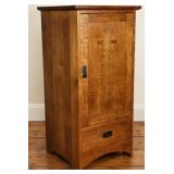 Fine "Stickley" Mission Oak Media Center / Cabinet