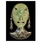 Superior "Chato" Mexican Sterling & Stone Pin