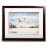 Vintage " Levitt " Watercolor