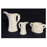 Vintage Royal Worcester "Fern White" Bone China