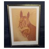 Fred Lundy " The Sticher " signed Print??