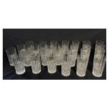 Royal Irish Crystal 22 "Megan" Pattern Glasses