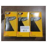 3 CAT hydraulic oil filters #1R-0722