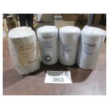 Donaldson and Fleetguard fuel, lube filters,