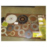 John Deere tab and locking washers, drive plate