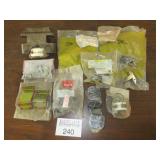 Assorted Parts - Wajax door handle, latches, locks