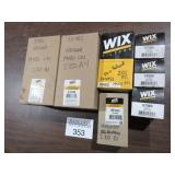 Assorted WIX Filters