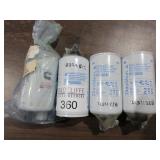 Assorted Donaldson, Cummins filters