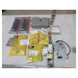 Assorted Parts Lot - splash covers, cables, wiper