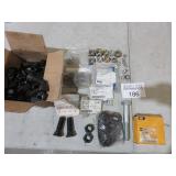 Nuts, bolts, washers, mostly CAT brand