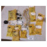 Assorted CAT parts ï¿½ assemblies, caps, kits