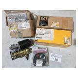 Assorted CAT parts, Zerostart Temro engine heater