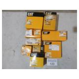 Assorted CAT parts ï¿½ assemblies, lamp, pump, rod
