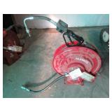 Alemite Industrial oil reel with dispense valve