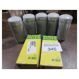 Donaldson Lube Filters, Mann Filters, etc