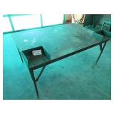 Heavy Steel Shop Table