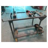 Mobile Heavy Steel Welding Cart