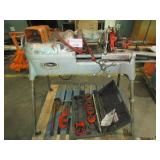 Rigid Pipe Threader and Thread Set