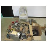 Mixed pallet - head/taillights, heater, ducting