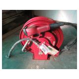 Alemite Industrial Oil Reel with dispense valve