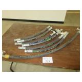 Assorted EVAC hoses
