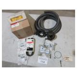Assorted parts ï¿½  bus mirror, belts, rings, etc