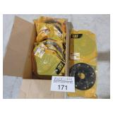 13 CAT 4.8 mm thick bogie wheel cover plates