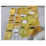 Assorted CAT seals, seal kits and seal tips