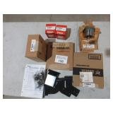 Assorted Bobcat parts ï¿½ alarm kit, screen, backup