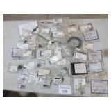 Assorted Small Parts ï¿½ piston seals, bolts, screws