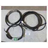 3 Assorted CAT hoses