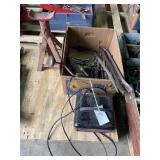 Motomaster Battery Charger, Tire Irons, Chisels,