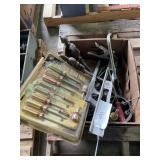 Hacksaw, Pipe Wrenches, Wrenches, Screwdrivers,