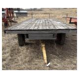 20' Hay Rack W/ Farm King Steel Running Gear