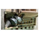Antique Car Parts Incl. Lights, Mirrors,