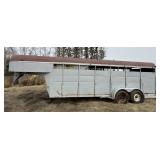 Road King 6ï¿½6'x20' Gooseneck Stock Trailer