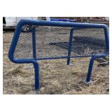 Blue Headache Rack