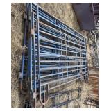 8 - 10' 6 Bar Blue Panels *EACH* X 8