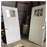 2 - 36' x 79' Exterior Doors