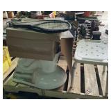 1 Porcelain Toilet, Shower Chair & Babminton