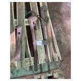 Antique Scale, Rigid 36' Pipe Wrench &Wooden Level